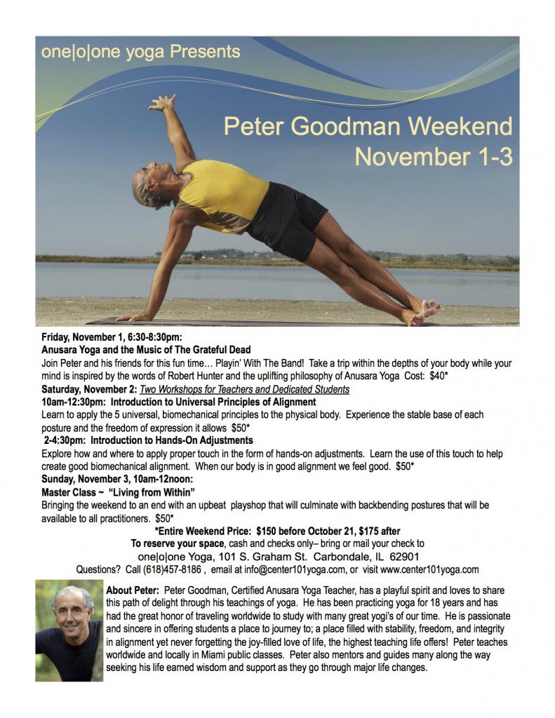 Peter Goodman Weekend Flier-2