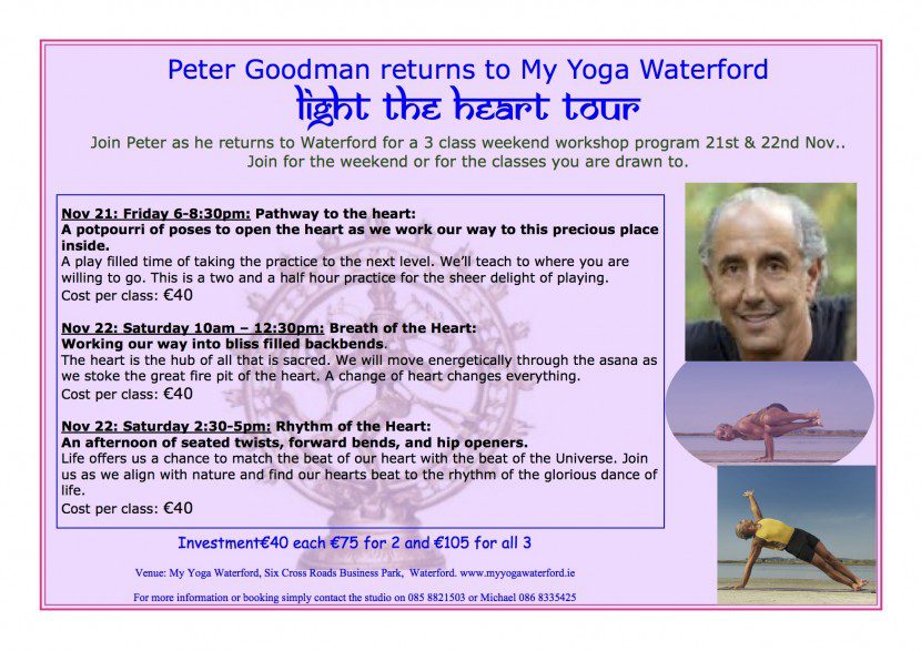 Waterford nov 2014 flyer for peter goodman